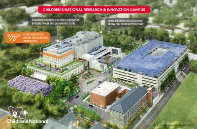 Children's National Research & Innovation Campus Graphic